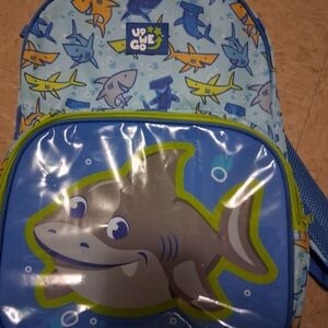 Shark Print Kids Backpack